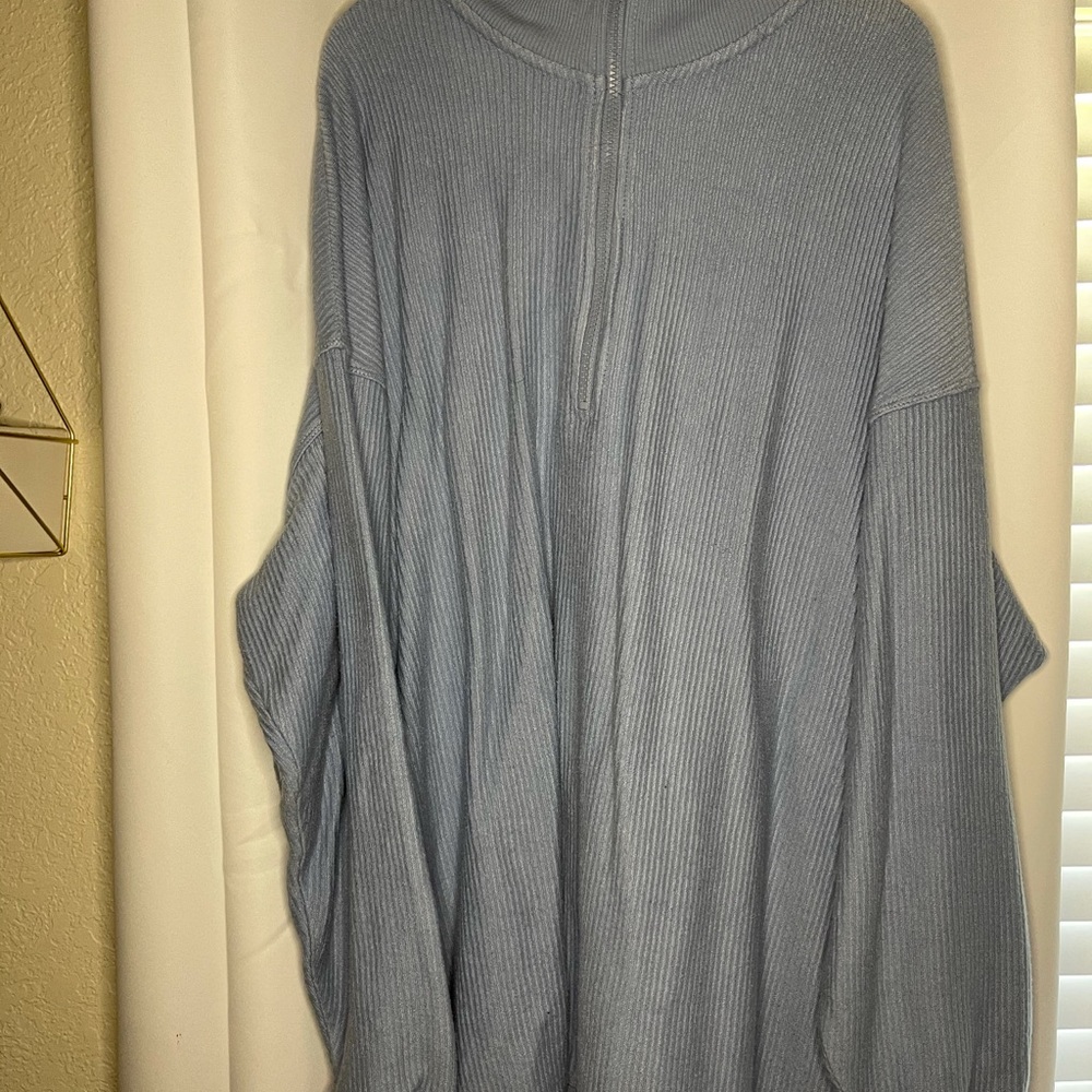 American Eagle quarter zip Sweater oversized